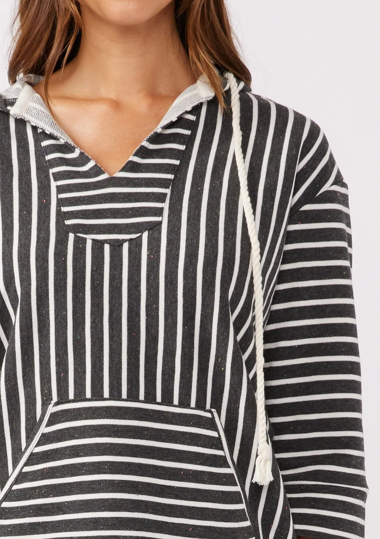 Silverlake Striped Pullover Hoodie