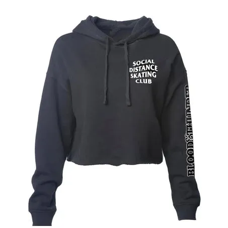 Social Distance Skating Club Cropped Hoodie