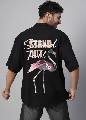 Stand Out Mens Fluidic Oversized Shirt