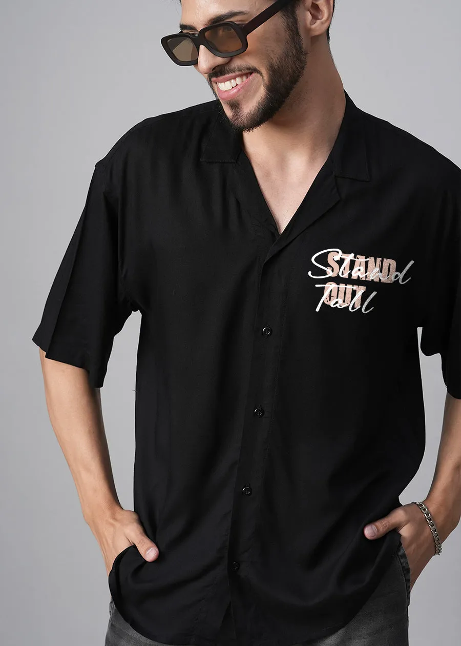 Stand Out Mens Fluidic Oversized Shirt