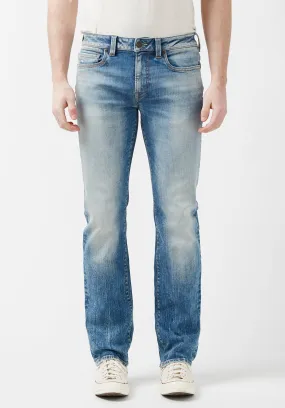 Straight Six Men’s Jeans in Veined and Contrasted - BM22861