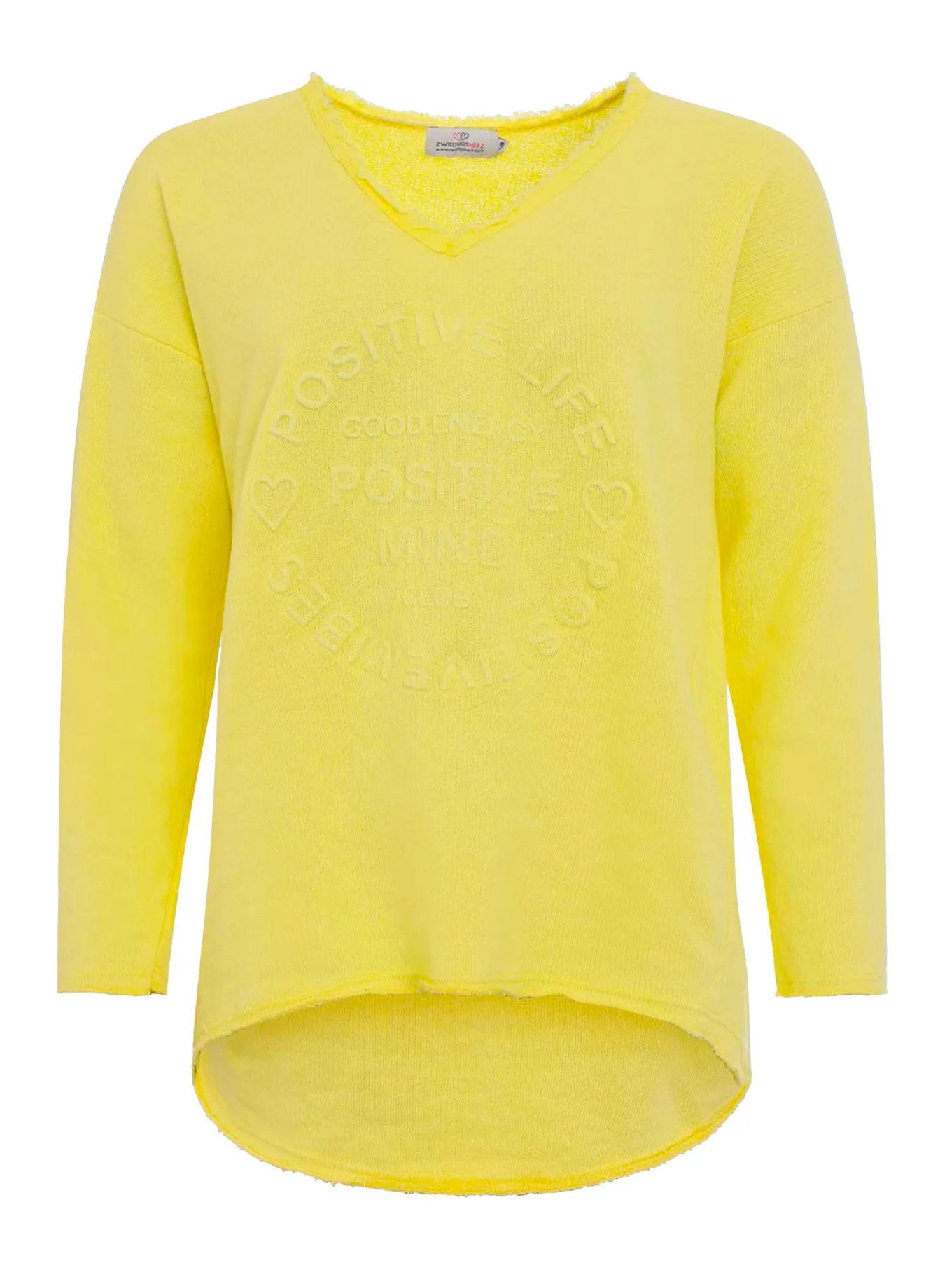 Sweatshirt Positive gelb