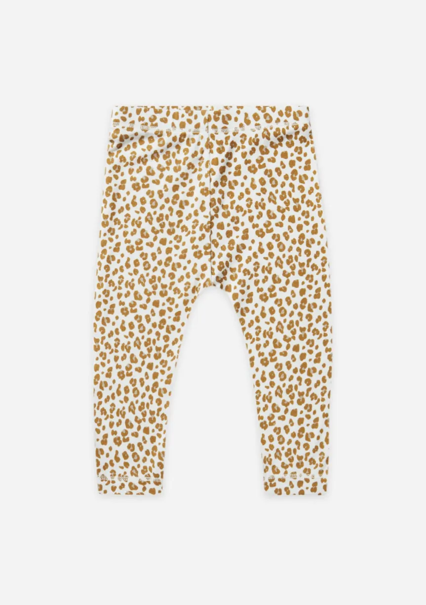 The Bamboo Leggings by Quincy Mae - Cheetah - BABY