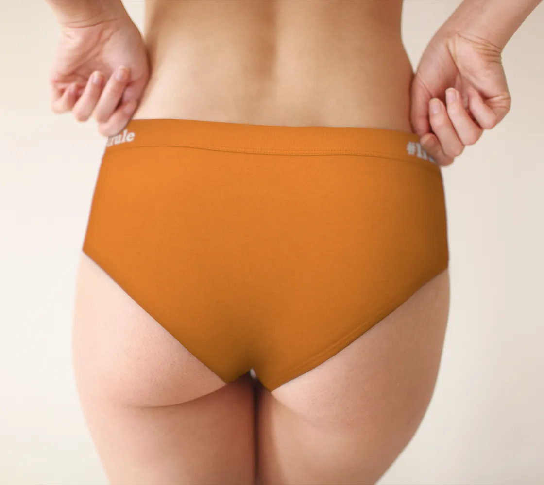 TheeGoddess Bowdown Irule Underwear (ORANGE)