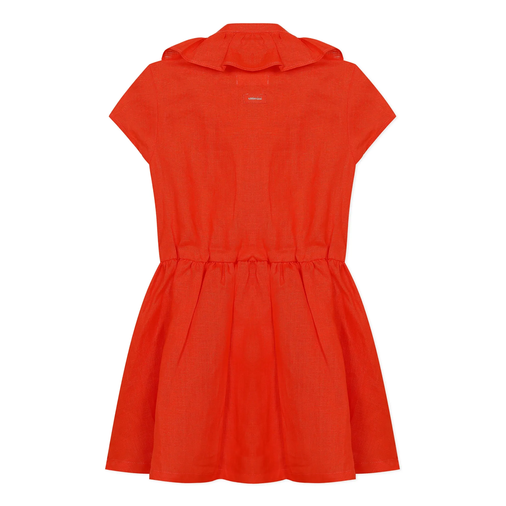 Tomato Red Polo Dress