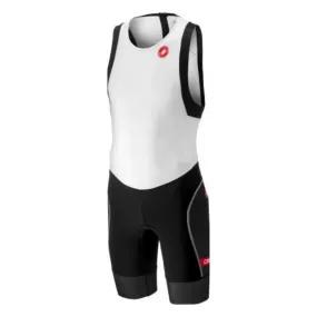 Trisuit Castelli Free Tri Itu Black White