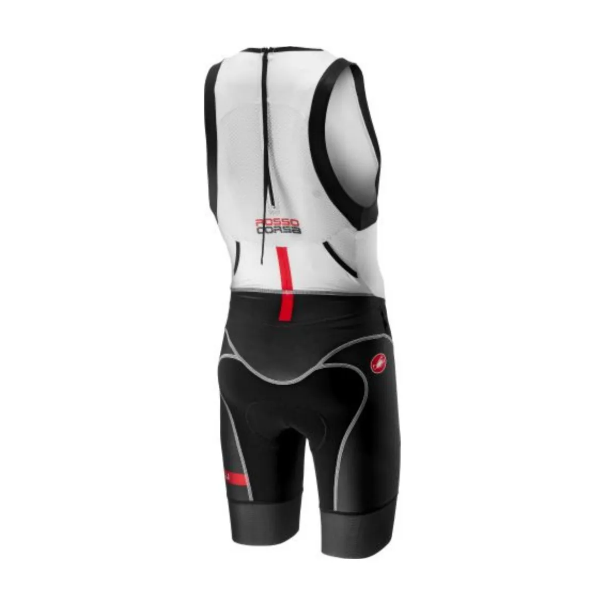 Trisuit Castelli Free Tri Itu Black White