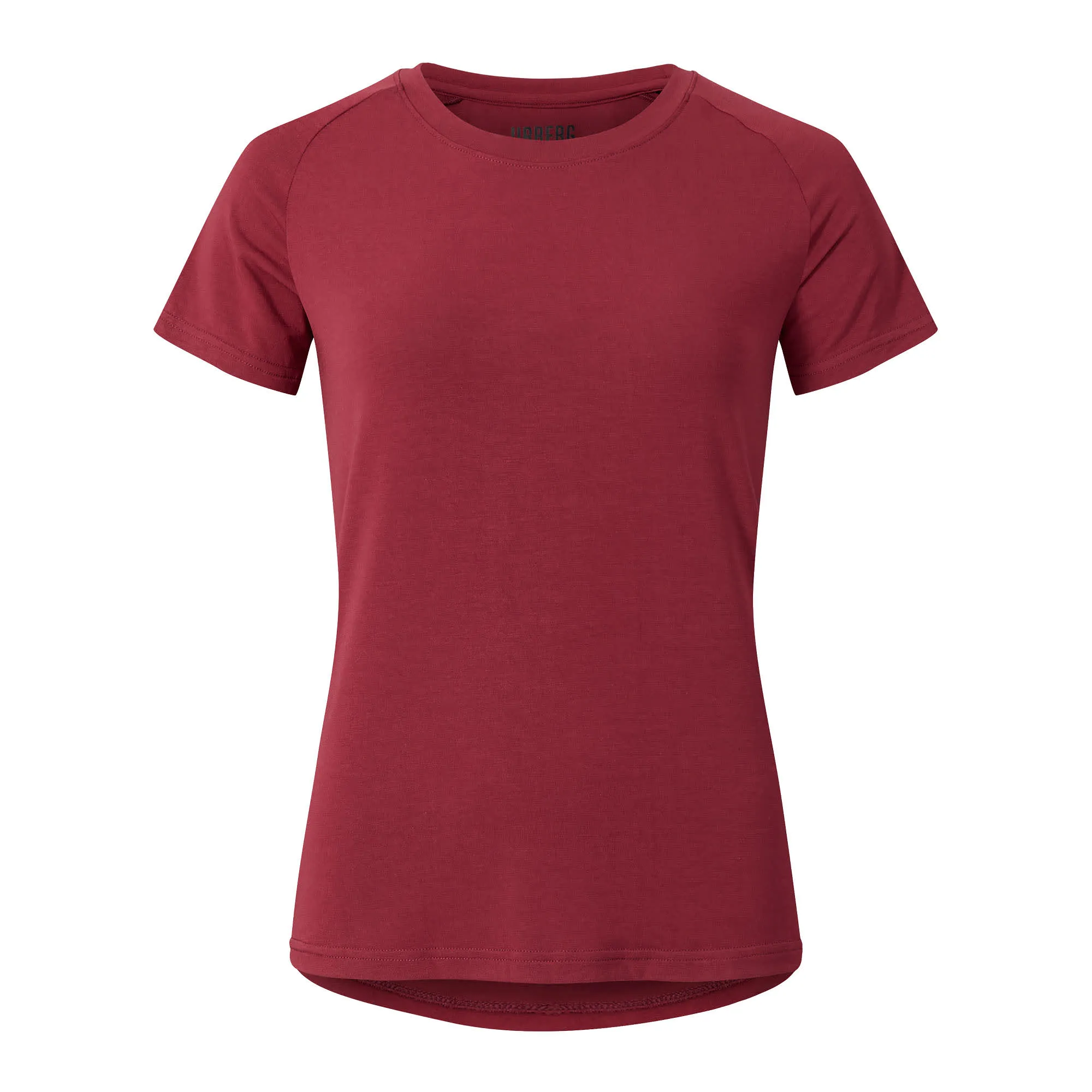 Urberg Women&#x27;s Vidsel Bamboo T-Shirt Cabernet | Buy Urberg Women&#x27;s Vidsel Bamboo T-Shirt Cabernet here | Outnorth