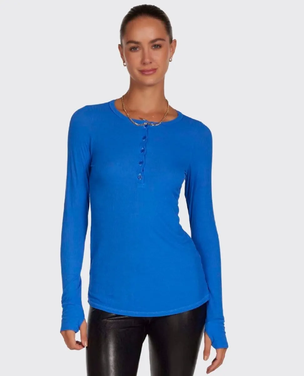 Vance Henley Top Cobalt