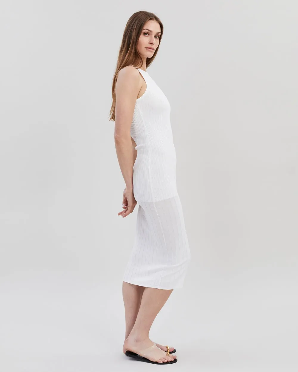 Varena Dress Optic White