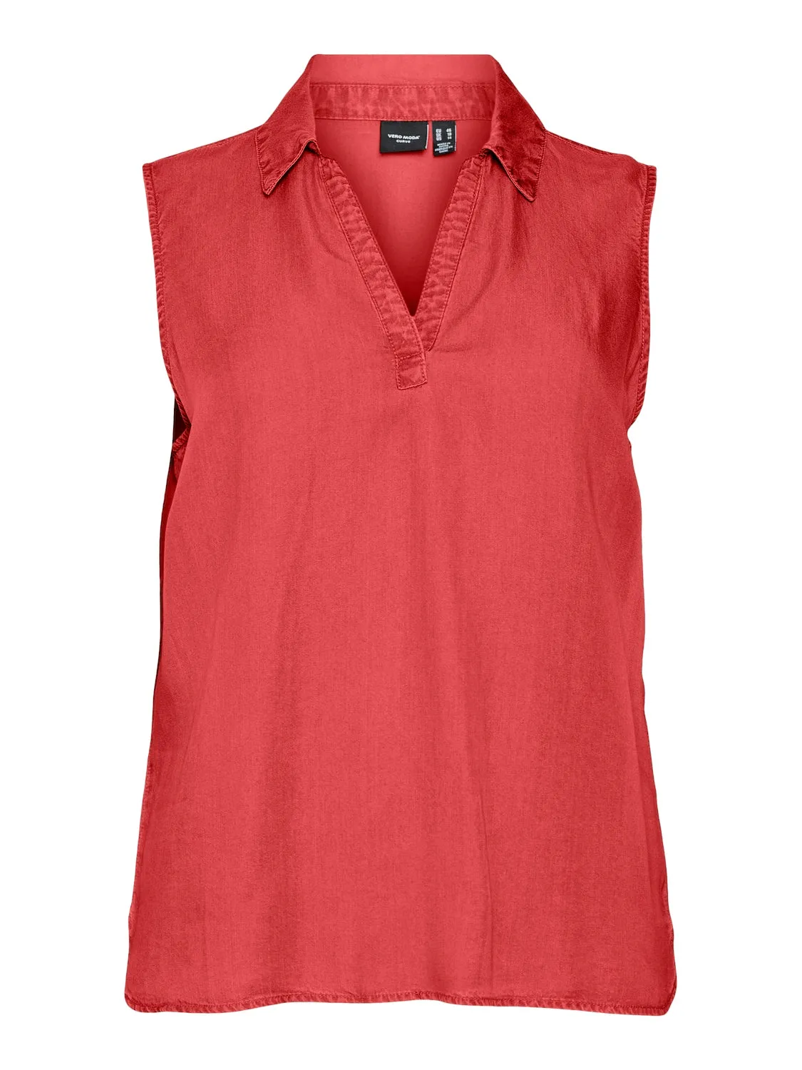 Vero Moda Curve Harper Orange Top