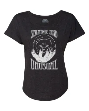 Women's Strange and Unusual Scoop Neck T-Shirt