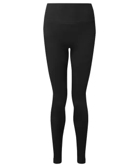 Womens TriDri® recycled scrunch leggings | Black