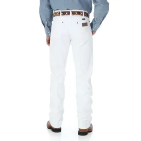 Wrangler Mens Cowboy Cut Original Fit Jean White