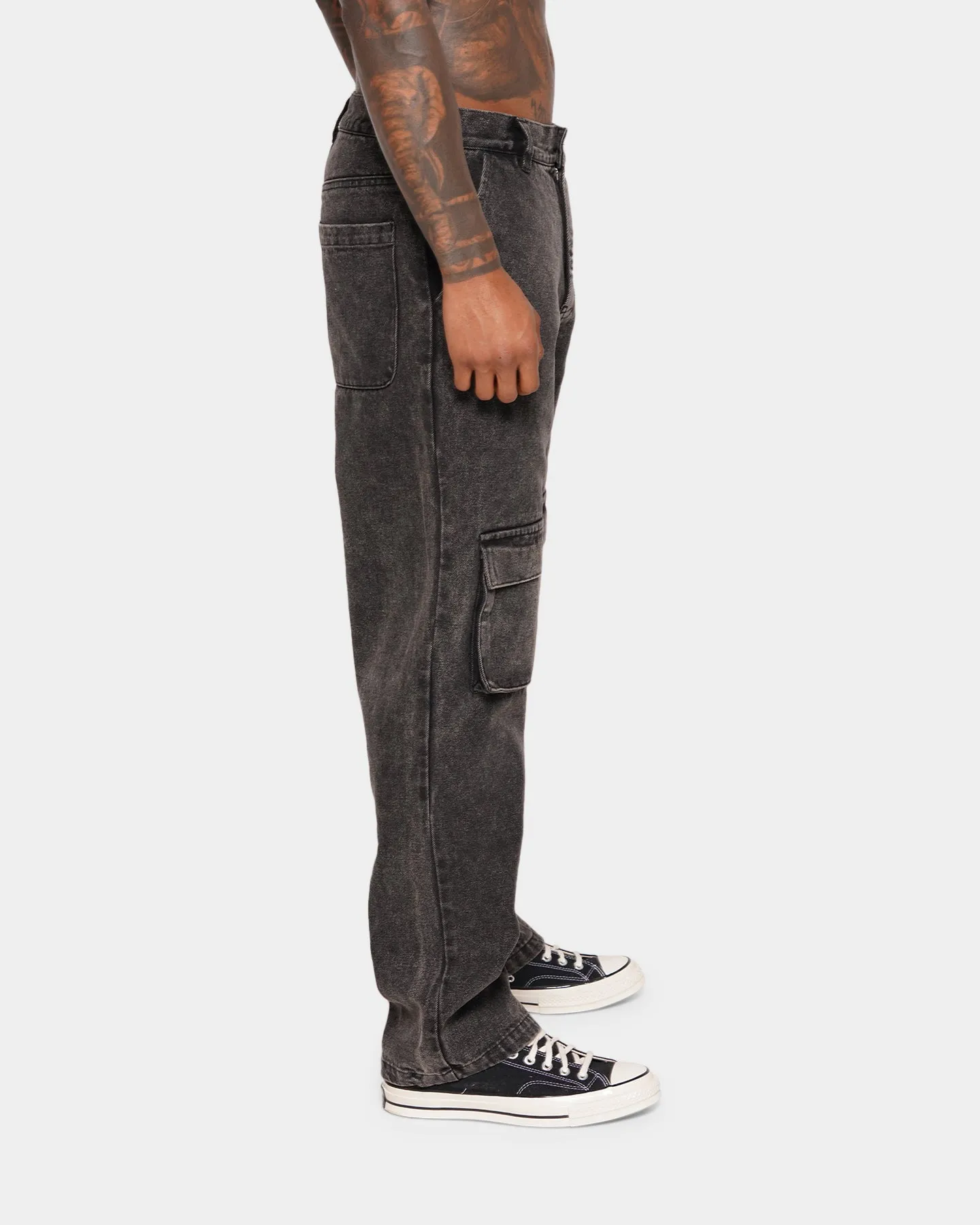 XXIII Kiran Cargo Jeans Washed Grey