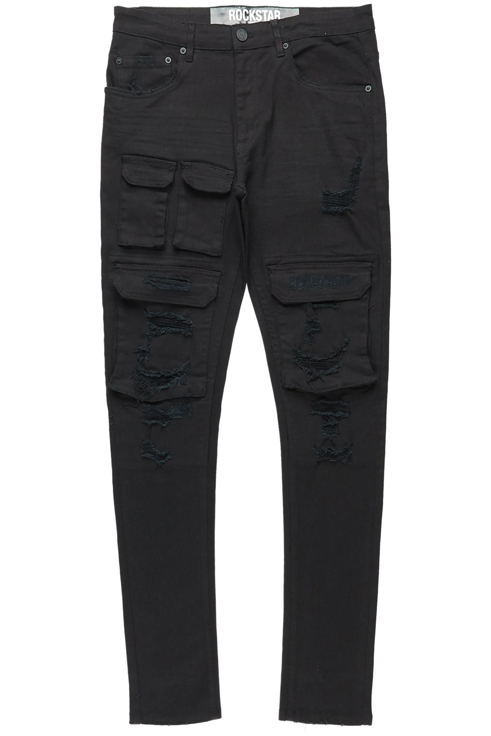 Yaso Black Cargo Jean