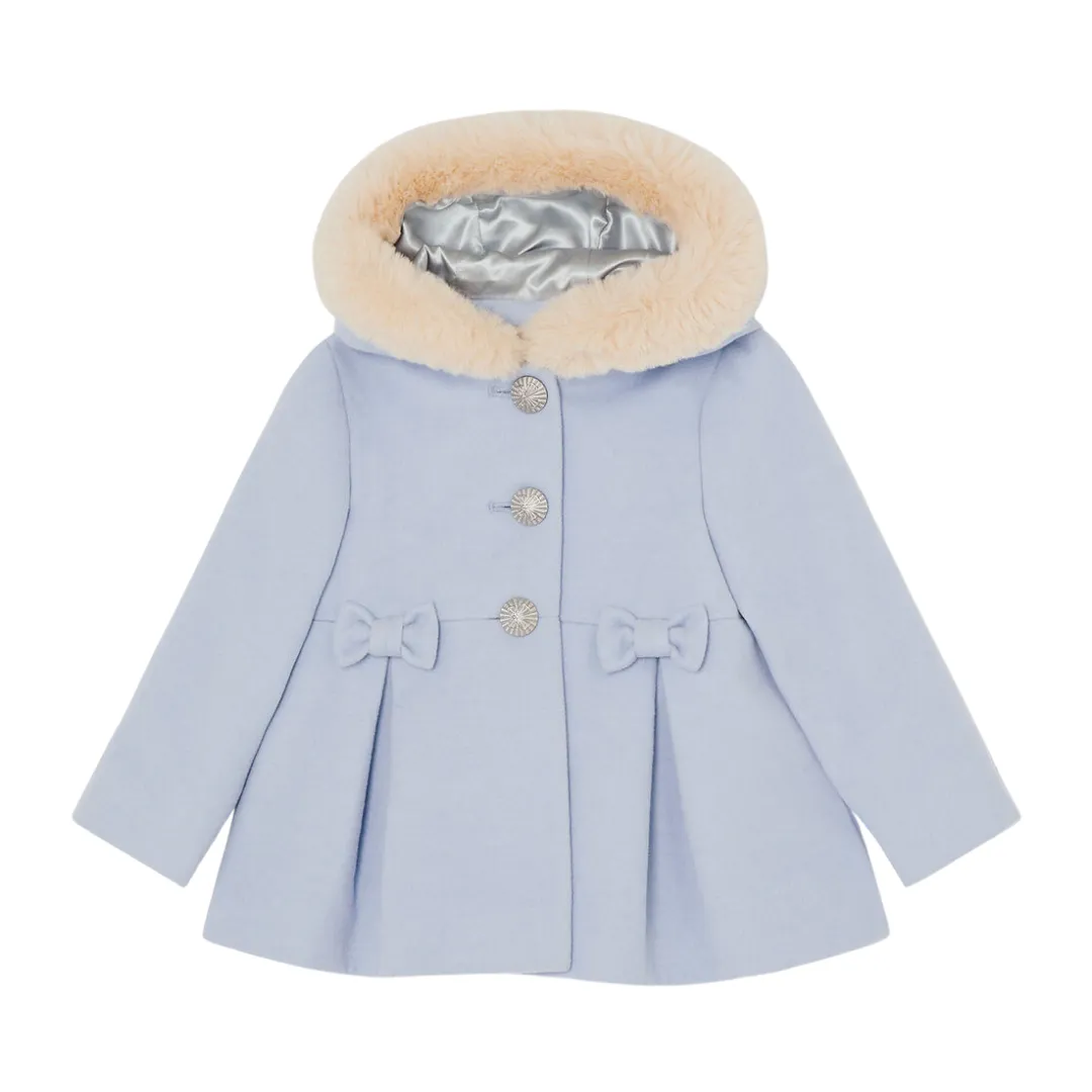 Ymelda Light Blue Trench Coat