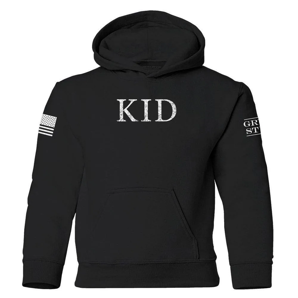 Youth Kid Defined Hoodie - Black