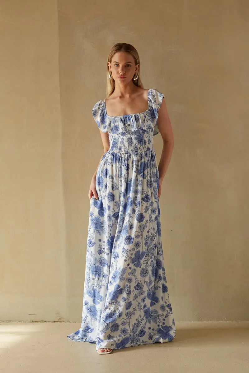 Zari Floral Maxi Dress