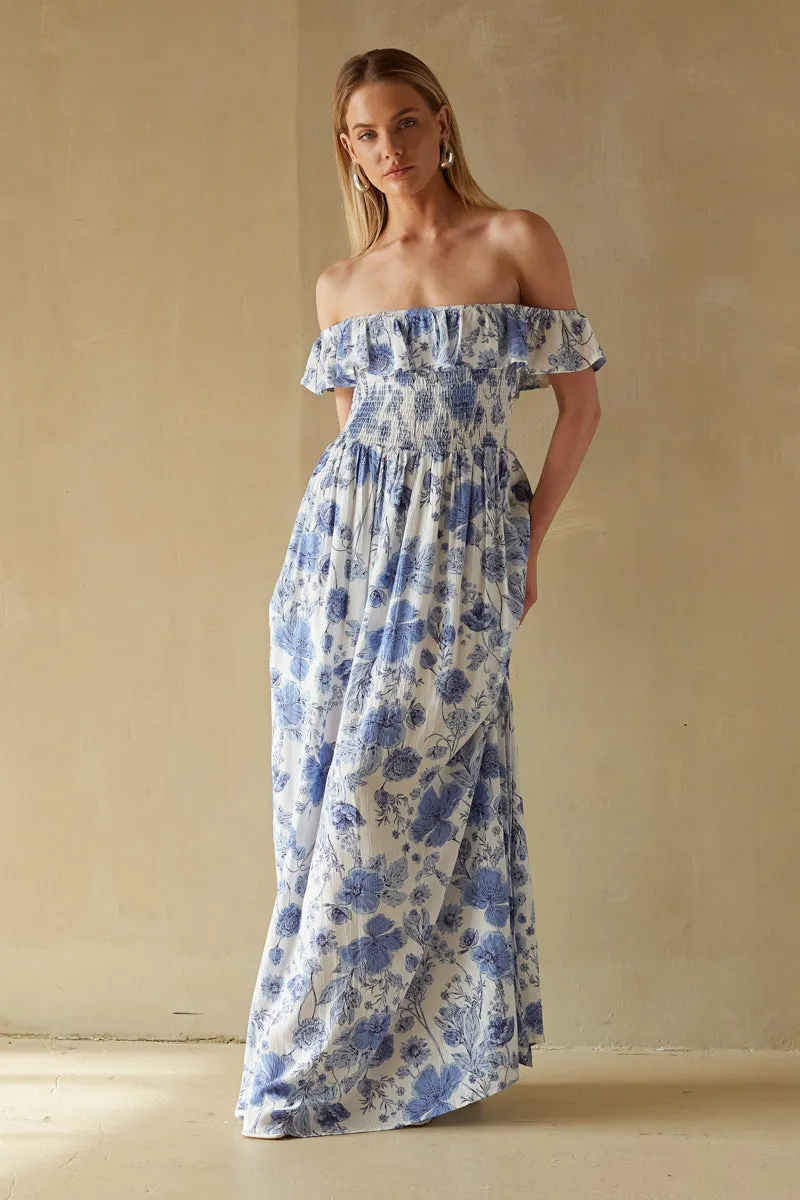 Zari Floral Maxi Dress