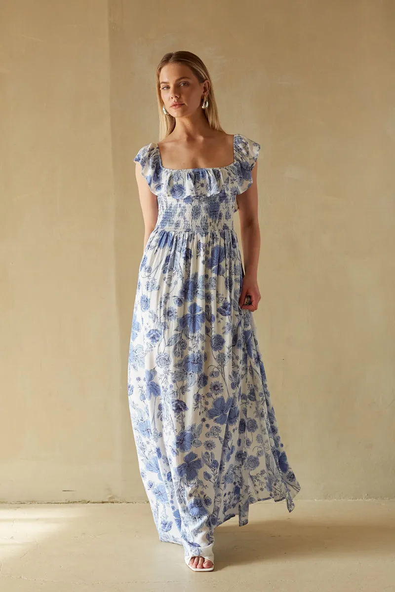 Zari Floral Maxi Dress