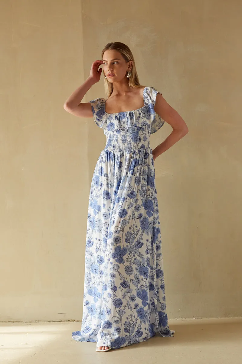 Zari Floral Maxi Dress